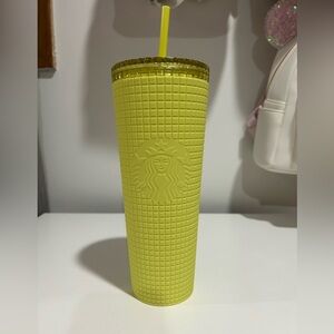 Starbucks Meadow Yellow Tumbler